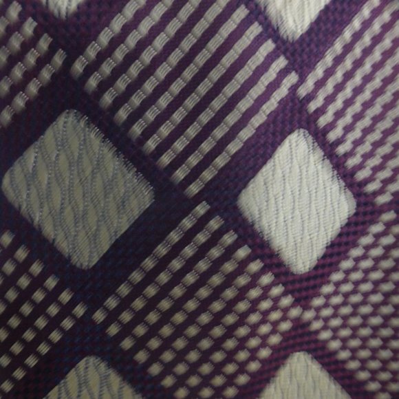 Burgundy and gold necktie, men's tie, brand unknown, mint condition - Picture 2 of 7